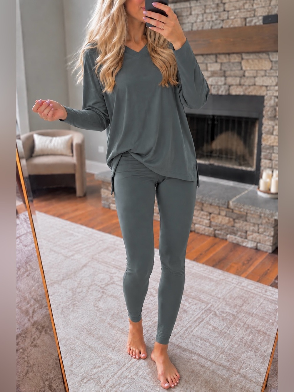 Green legging set